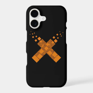 Orange flame death cult cross fire torch ritual
