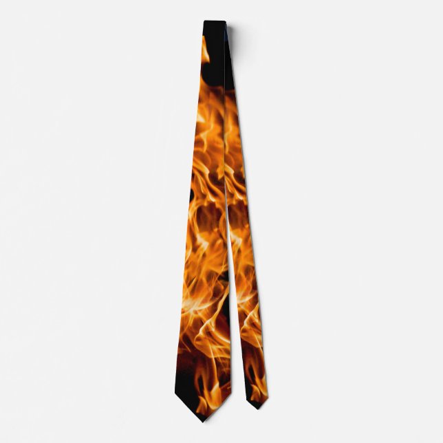 Orange flame tie (Front)
