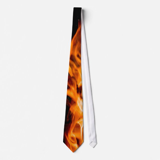 Orange flame tie (Front)