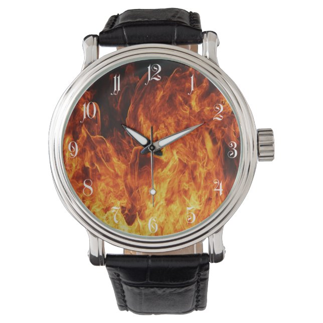 Orange flame watch (Front)