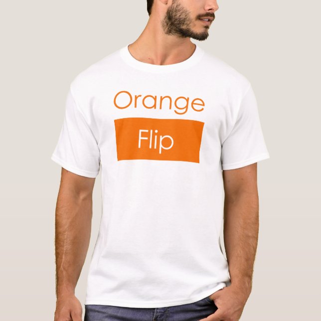 Orange Flip Shirt (Front)