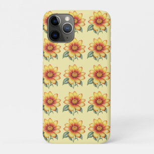 Orange Flower iPhone 11 Pro Case