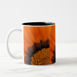 Orange Flower Mug