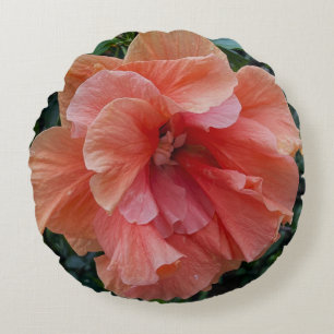 Orange Flower Photo Pillow