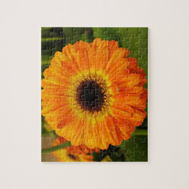 Orange Flower Puzzle (Vertical)