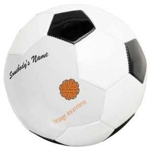 Orange Flower Ribbon Template by Kenneth Yoncich Football