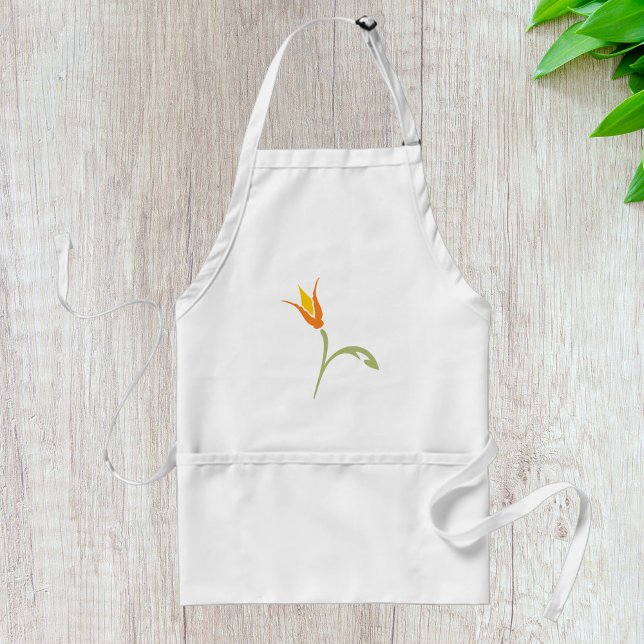 Orange Flower Standard Apron (Creator Uploaded)