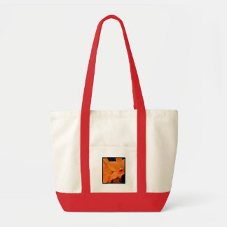 Orange Flower Tote Bag