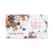 Orange Flowers Chicks Grunge Ink Blots Doodles Kid
