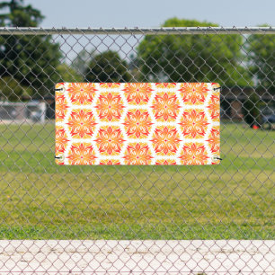 Orange Flowers, Pattern Of Flowers, Floral Pattern Banner