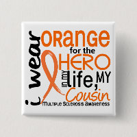 Orange For Hero 2 Cousin MS Multiple Sclerosis