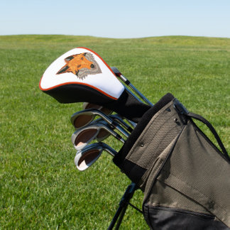 Orange Fox Golf Head Cover
