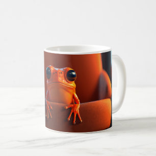 Orange Frog Coffee Mug