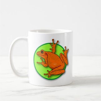 Orange Frog Mug