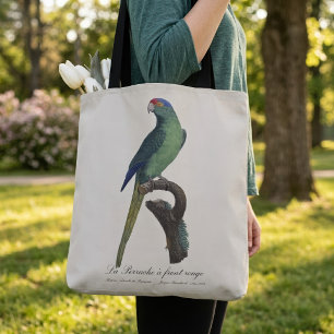 Orange-Fronted Parakeet, Eupsittula Canicularis Tote Bag