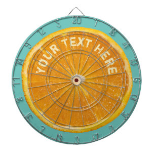 Orange Fruit Dartboard
