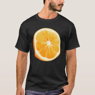 Orange Fruit Group Costume Funny Halloween Party T-Shirt