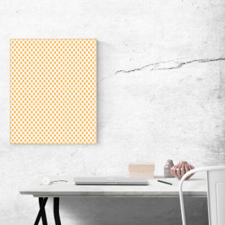 Orange Fruit Pattern Poster