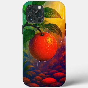 Orange Fruit Rainy Nature iPhone 13 Pro Max Case