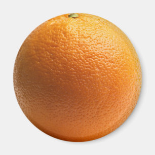 Orange Fruit Refrigerator Magnet