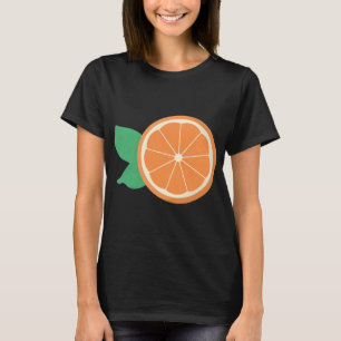 Orange Fruit Slice Fruit Lover T-Shirt