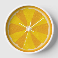 Orange Fruit Slice Pop Art Minimalist Kitchen Food