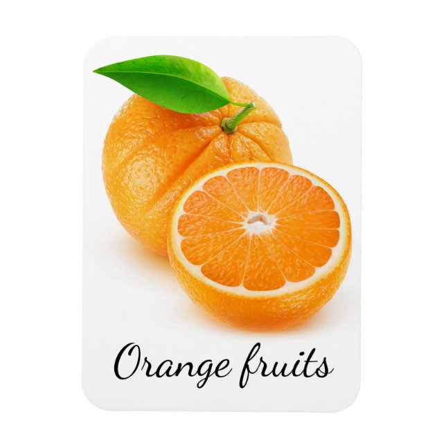 Orange fruits magnet (Vertical)