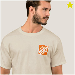 Orange Gay Homo Depot Pocket Print LGBTQ T-Shirt