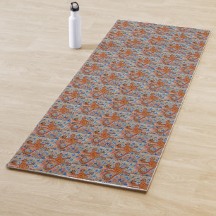 Orange Gecko Yoga Mat