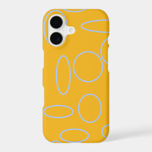 Orange Geometric Circles