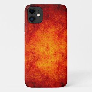 Orange glowing rock iPhone 11 case