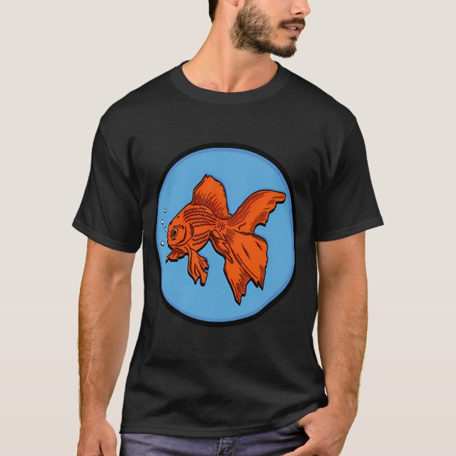 Orange Goldfish T-Shirt (Front)