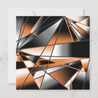 Orange Gradient Colour Fill Mechanical Design 