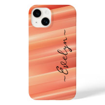 Orange gradient dynamic lines Elegant Name