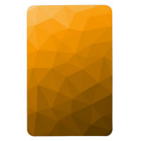 Orange gradient geometric mesh pattern