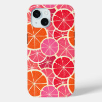 Orange & Grapefruit Citrus Fruit Pattern