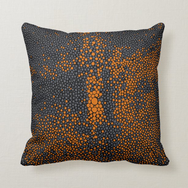 Orange Decorative & Throw Cushions Zazzle UK
