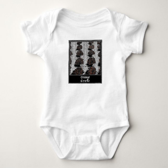 Orange Grove Baby Bodysuit (Front)