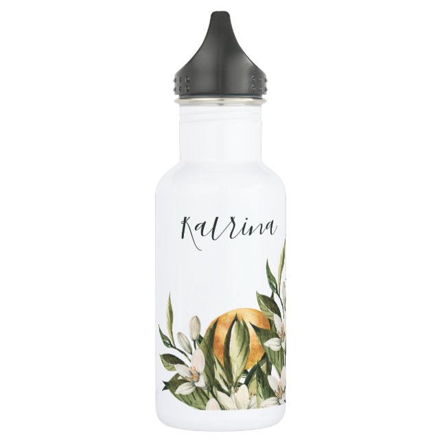 Orange Grove Citrus Botanical 532 Ml Water Bottle (Left)