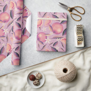Orange Grove dusk  Wrapping Paper