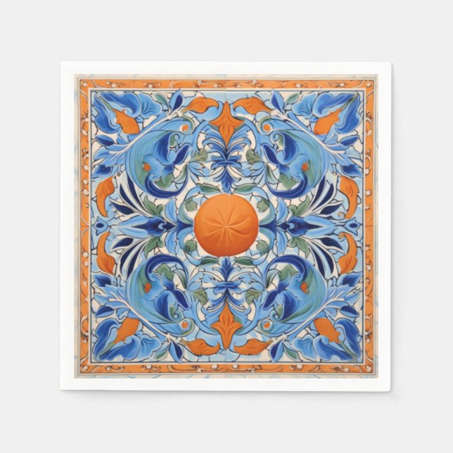 Orange Grove Napkin (Front)