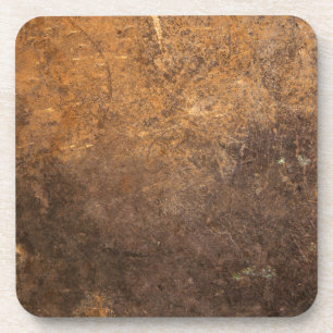 Orange Grunge 7 Coaster