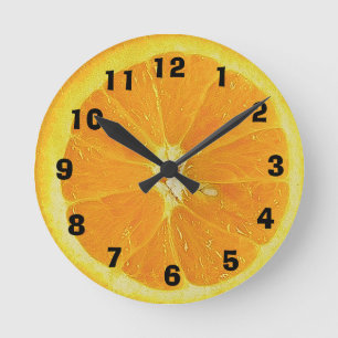 ORANGE-HALF CLOCK