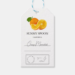 Orange Hang Tag