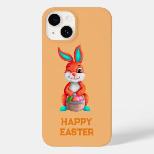 Orange Happy Easter  Case-Mate iPhone 14 Case