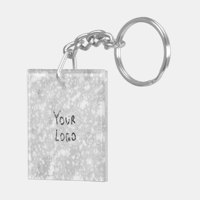 ORANGE HEART SWEET DREAM SIMPLE MINIMAL KEYCHAIN (Back Right)