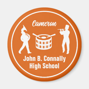Orange High School Marching Band Personalised Magnet