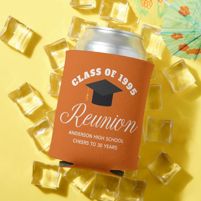 Orange High School Reunion Personalised Party Can Cooler (In Situ Summer)