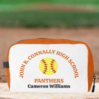 Orange High School Softball Player Personalised