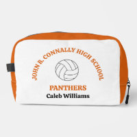 Orange High School Volleyball Player Personalised